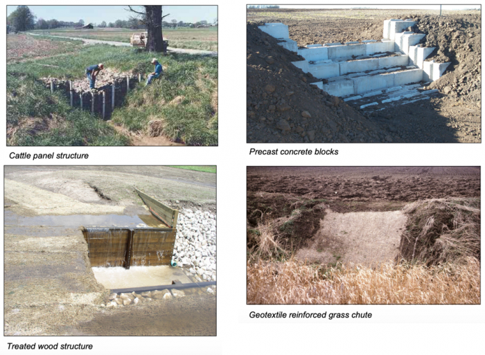 Grade Stabilization Structure Examples